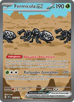 Karte Fermicula-ex aus Stürmische Funken, Nummer 236/191