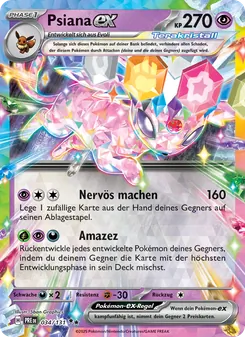 Karte Psiana-ex aus Prismatische Entwicklungen, Nummer 034/131
