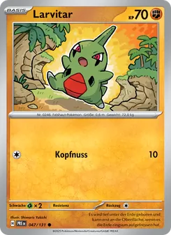 Karte Larvitar aus Prismatische Entwicklungen, Nummer 047/131