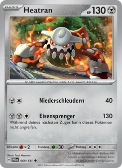 Karte Heatran aus Prismatische Entwicklungen, Nummer 068/131