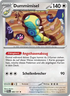 Karte Dummimisel aus Prismatische Entwicklungen, Nummer 080/131