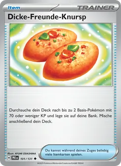 Karte Dicke-Freunde-Knursp aus Prismatische Entwicklungen, Nummer 101/131