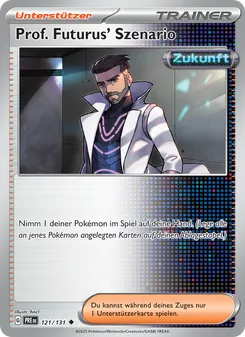 Karte Prof. Futurus' Szenario aus Prismatische Entwicklungen, Nummer 121/131