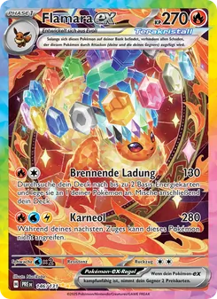 Karte Flamara-ex aus Prismatische Entwicklungen, Nummer 146/131