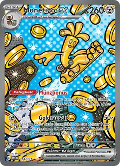 Karte Monetigo-ex aus Prismatische Entwicklungen, Nummer 164/131