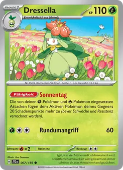 Karte Dressella aus Reisegefährten, Nummer 007/159