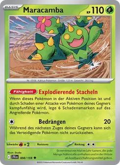 Karte Maracamba aus Reisegefährten, Nummer 008/159