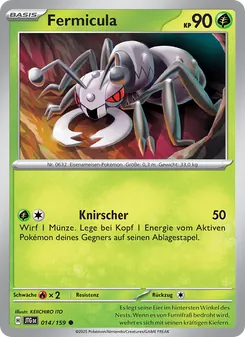 Karte Fermicula aus Reisegefährten, Nummer 014/159