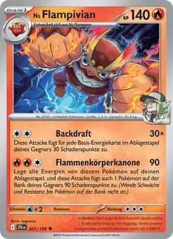 Karte Ns Flampivian aus Reisegefährten, Nummer 027/159
