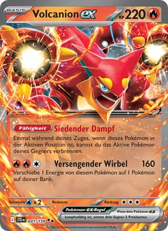 Karte Volcanion-ex aus Reisegefährten, Nummer 031/159