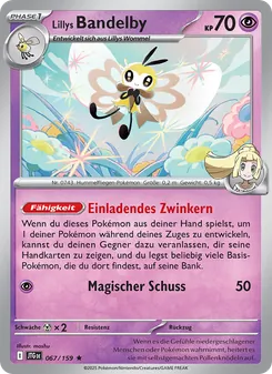 Karte Lillys Bandelby aus Reisegefährten, Nummer 067/159