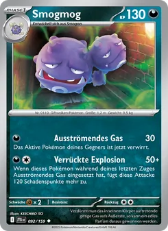 Karte Smogmog aus Reisegefährten, Nummer 092/159