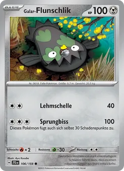 Karte Galar-Flunschlik aus Reisegefährten, Nummer 106/159
