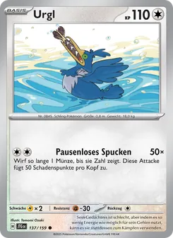 Karte Urgl aus Reisegefährten, Nummer 137/159