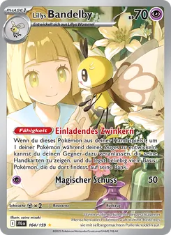 Karte Lillys Bandelby aus Reisegefährten, Nummer 164/159