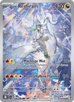 Karte Ns Reshiram aus Reisegefährten, Nummer 167/159