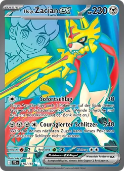 Karte Hops Zacian-ex aus Reisegefährten, Nummer 176/159
