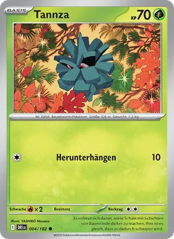 Karte Tannza aus Ewige Rivalen, Nummer 004/182