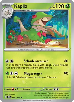 Karte Kapilz aus Ewige Rivalen, Nummer 006/182