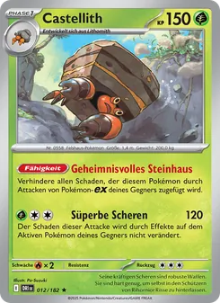 Karte Castellith aus Ewige Rivalen, Nummer 012/182