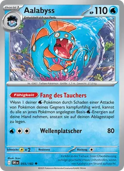 Karte Aalabyss aus Ewige Rivalen, Nummer 055/182