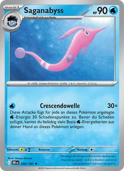 Karte Saganabyss aus Ewige Rivalen, Nummer 056/182