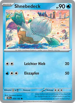 Karte Shnebedeck aus Ewige Rivalen, Nummer 059/182