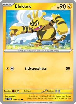 Karte Elektek aus Ewige Rivalen, Nummer 068/182