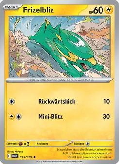 Karte Frizelbliz aus Ewige Rivalen, Nummer 075/182