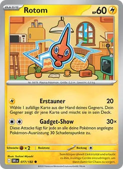 Karte Rotom aus Ewige Rivalen, Nummer 077/182