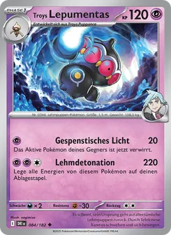 Karte Troys Lepumentas aus Ewige Rivalen, Nummer 084/182