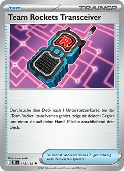 Karte Team Rockets Transceiver aus Ewige Rivalen, Nummer 178/182