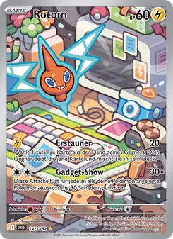 Karte Rotom aus Ewige Rivalen, Nummer 197/182