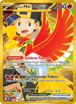 Karte Klarins Ho-Oh-ex aus Ewige Rivalen, Nummer 239/182