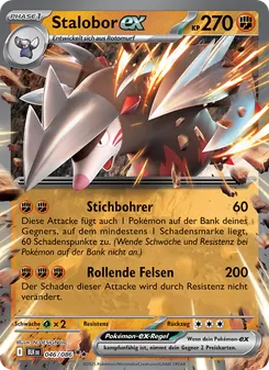 Karte Stalobor-ex aus Schwarze Blitze, Nummer 046/86