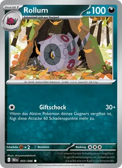 Karte Rollum aus Schwarze Blitze, Nummer 055/86