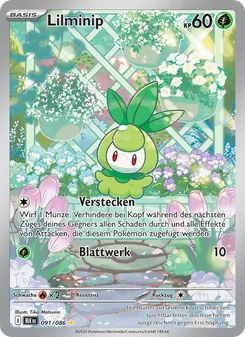 Karte Lilminip aus Schwarze Blitze, Nummer 091/86