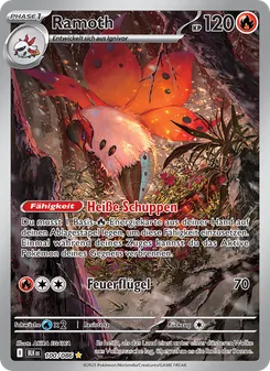 Karte Ramoth aus Schwarze Blitze, Nummer 100/86