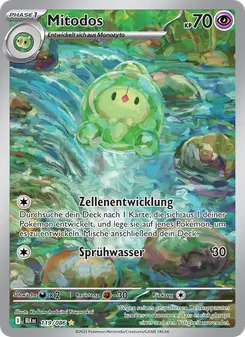 Karte Mitodos aus Schwarze Blitze, Nummer 119/86