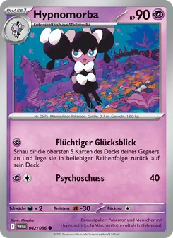 Karte Hypnomorba aus Weiße Flammen, Nummer 042/86