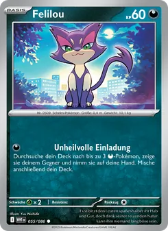 Karte Felilou aus Weiße Flammen, Nummer 055/86