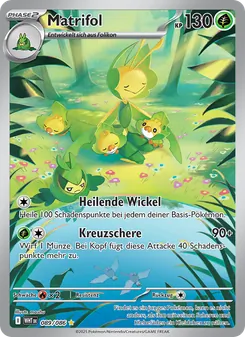 Karte Matrifol aus Weiße Flammen, Nummer 089/86