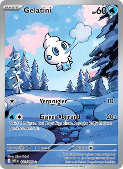 Karte Gelatini aus Weiße Flammen, Nummer 111/86