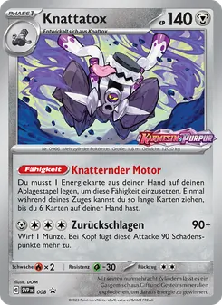 Karte Knattatox aus SVP Black Star Promos, Nummer 008/225