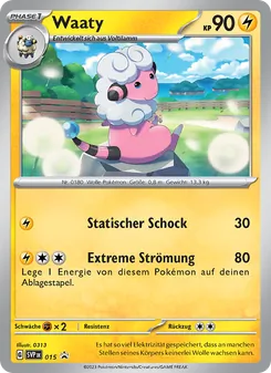 Karte Waaty aus SVP Black Star Promos, Nummer 015/225