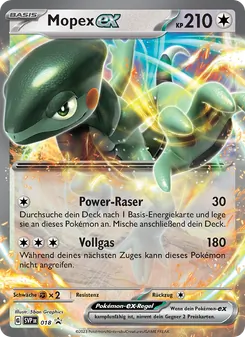 Karte Mopex-ex aus SVP Black Star Promos, Nummer 018/225