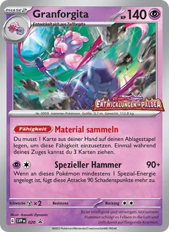 Karte Granforgita aus SVP Black Star Promos, Nummer 020/225
