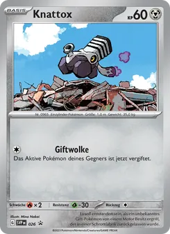 Karte Knattox aus SVP Black Star Promos, Nummer 026/225