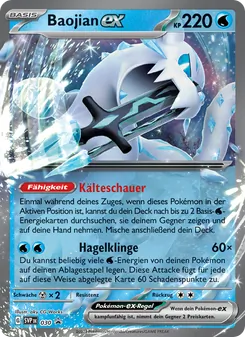 Karte Baojian-ex aus SVP Black Star Promos, Nummer 030/225