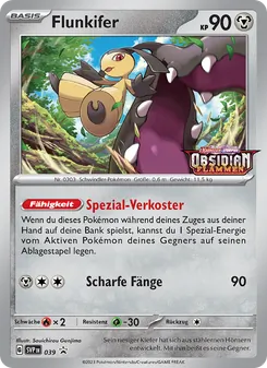 Karte Flunkifer aus SVP Black Star Promos, Nummer 039/225